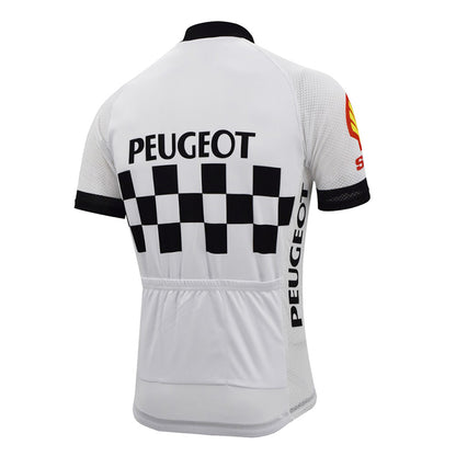 Classic 1960s Peugeot Shell Retro Cycling Jersey