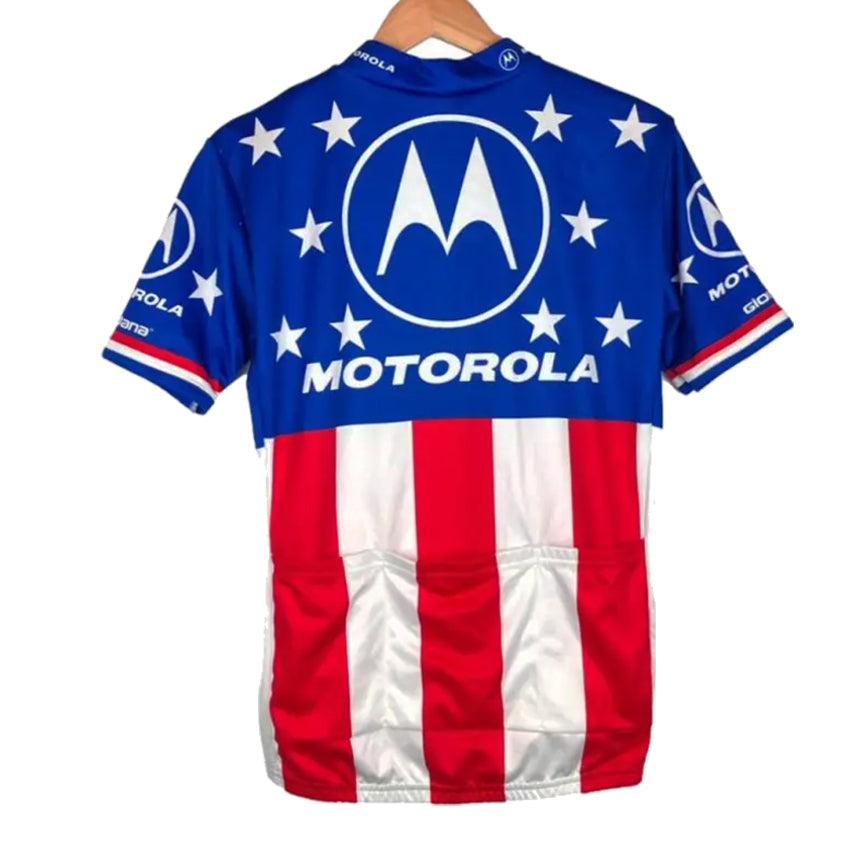 Maillot de cyclisme rétro USA Motorola 1993 Lance Armstrong