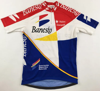 1994 Banesto Retro Short Sleeve Cycling Jerseys