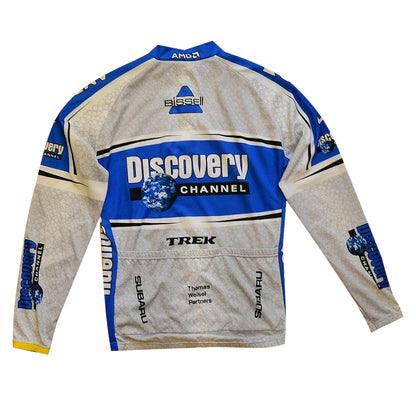 Maillot de ciclismo de manga larga Discovery Channel 2005 de Lance Armstrong