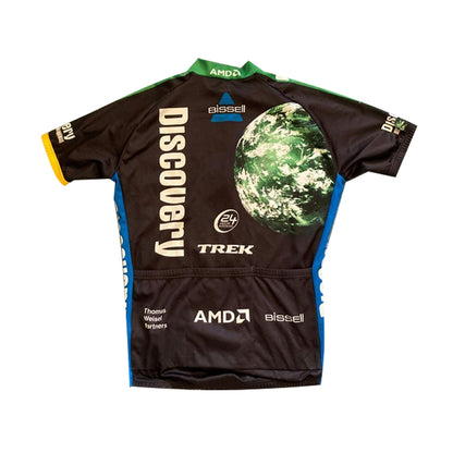 Maillot de cyclisme rétro édition Tour de France 2007 de Discovery Channel