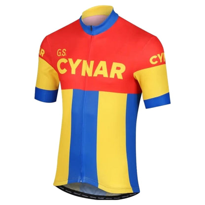 Maillot de cyclisme rétro de l'équipe cycliste Cynar