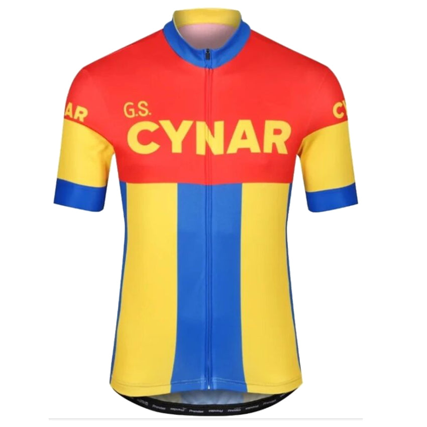 Maillot de cyclisme rétro de l'équipe cycliste Cynar