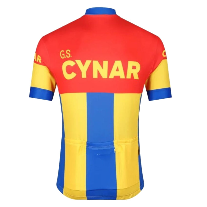 Maillot de cyclisme rétro de l'équipe cycliste Cynar