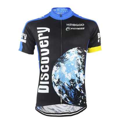 Discovery Channel Black Cycling Jersey