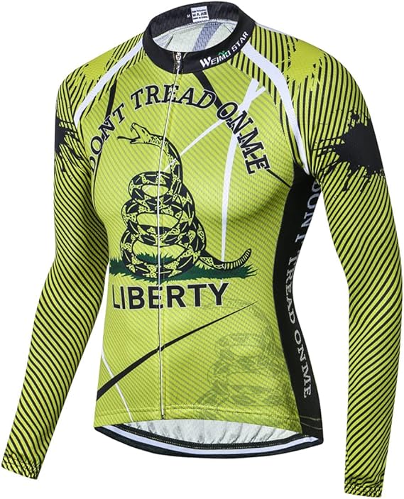 Maillot de ciclismo de manga larga Don't Tread On Me