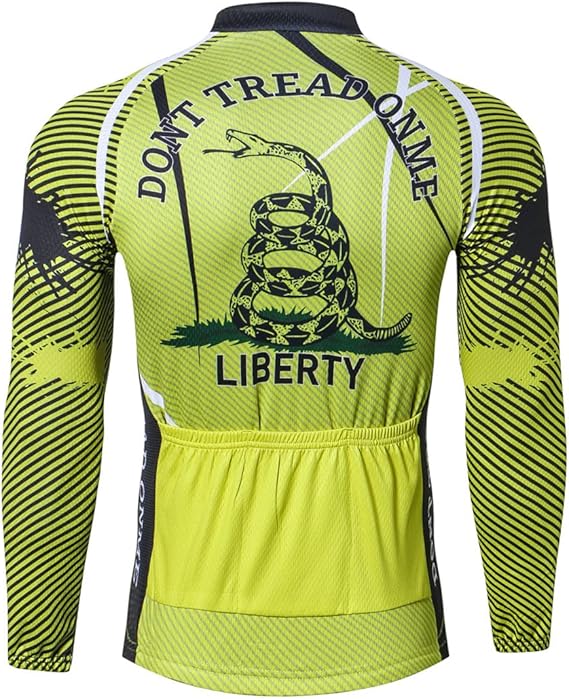 Maillot de ciclismo de manga larga Don't Tread On Me