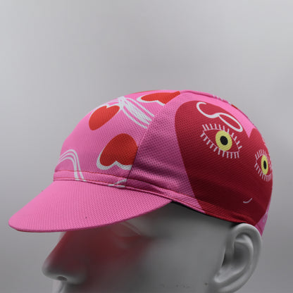 Love Bicycle Heart Cycling Cap