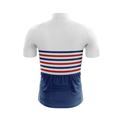 Illinois Flag Short Sleeve Cycling Jersey