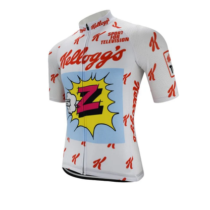 1990 Kellogg's Tour King Team Z Retro Cycling Jersey