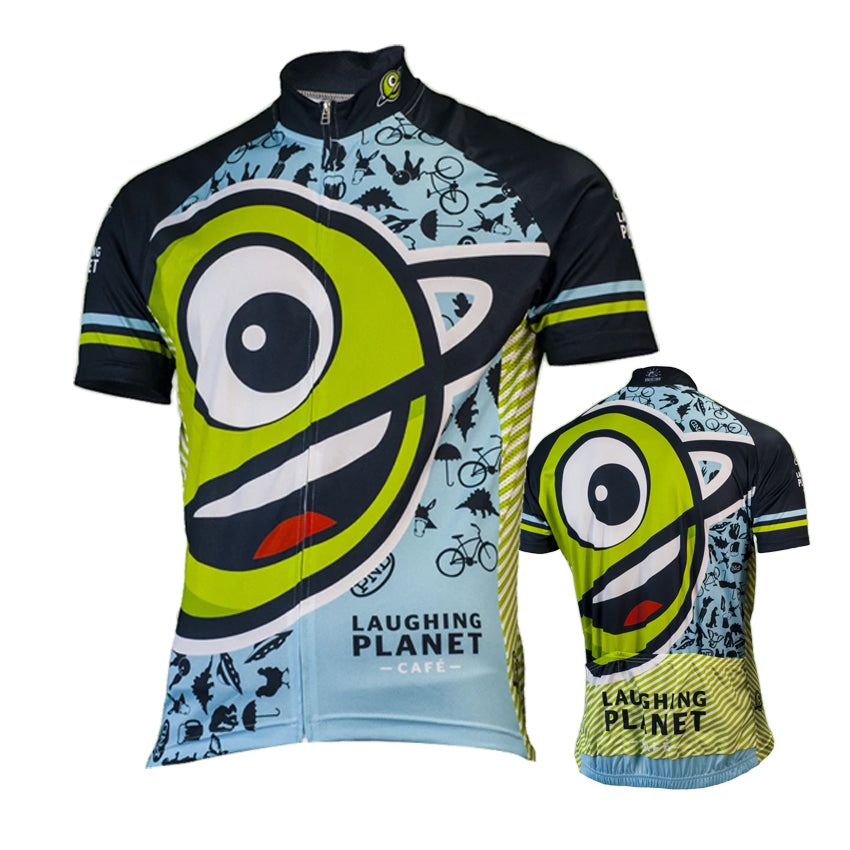 Camiseta de ciclismo divertida de Laughing Planet