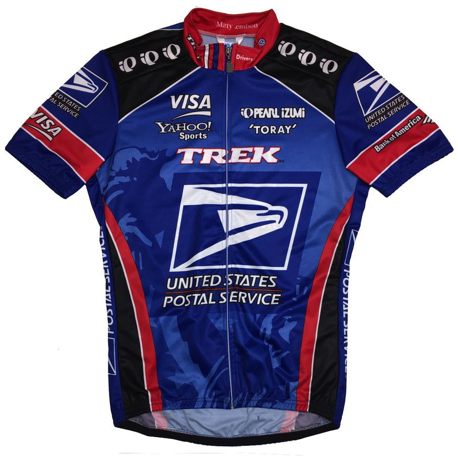 1999 US Postal Service Team Retro Marty Jemison Cycling Jersey