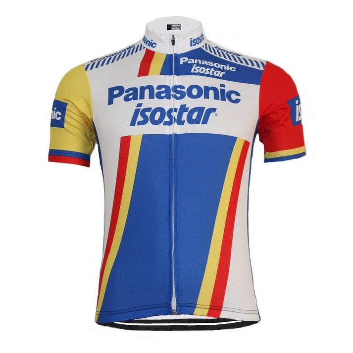 Maillot ciclista retro Panasonic Isostar