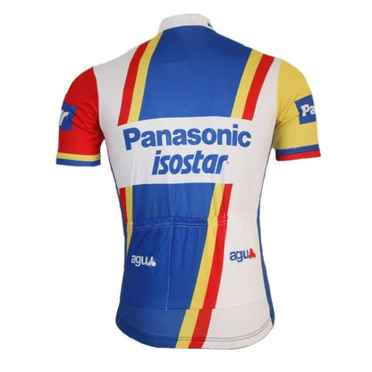 Maillot ciclista retro Panasonic Isostar