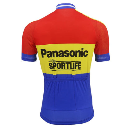 Maillot ciclista retro Panasonic Sportlife