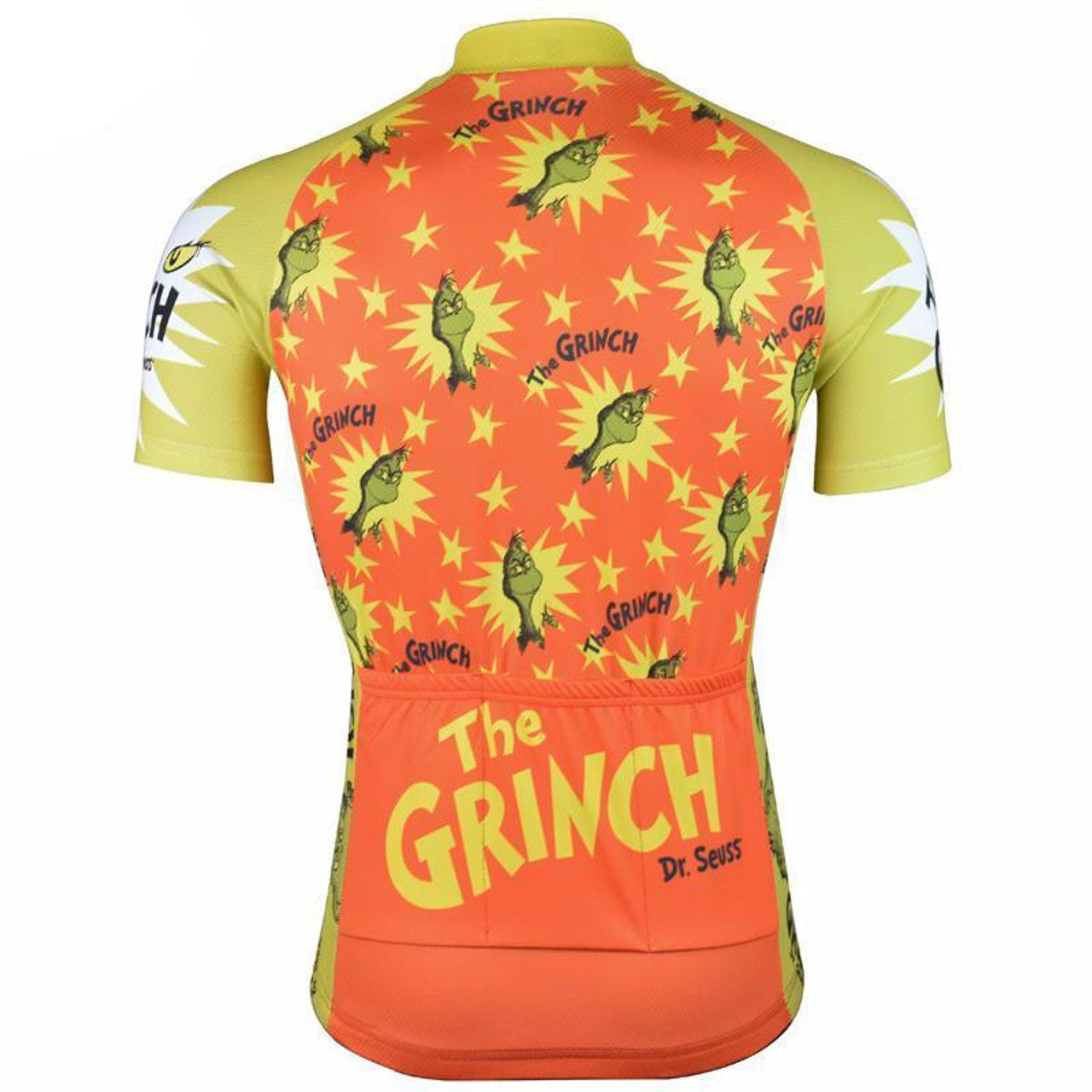 Camiseta ciclista divertida del Dr. Seuss y el Grinch