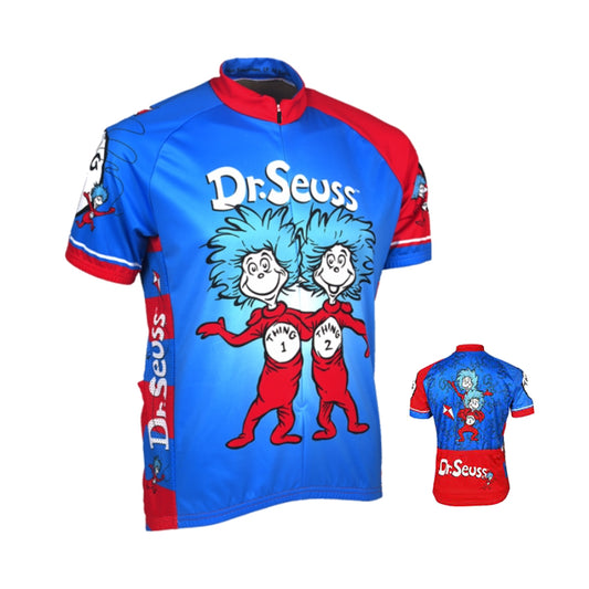 Camiseta de ciclismo del Dr. Seuss, Cosa 1 y Cosa 2