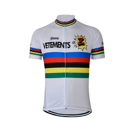 Camiseta ciclista retro del equipo Z de Tomasso Vetements