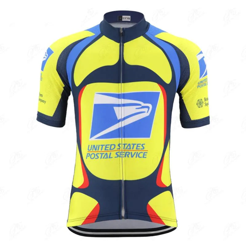 US Postal Service Team Retro Cycling Jersey