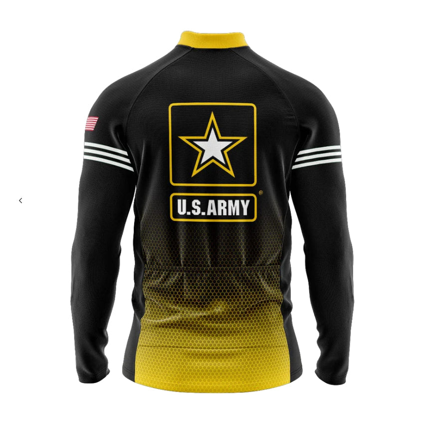 United States Army Long Sleeve Cycling Jersey