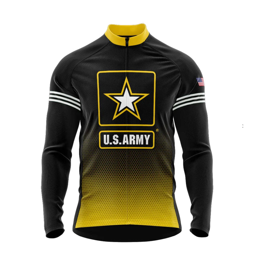 United States Army Long Sleeve Cycling Jersey