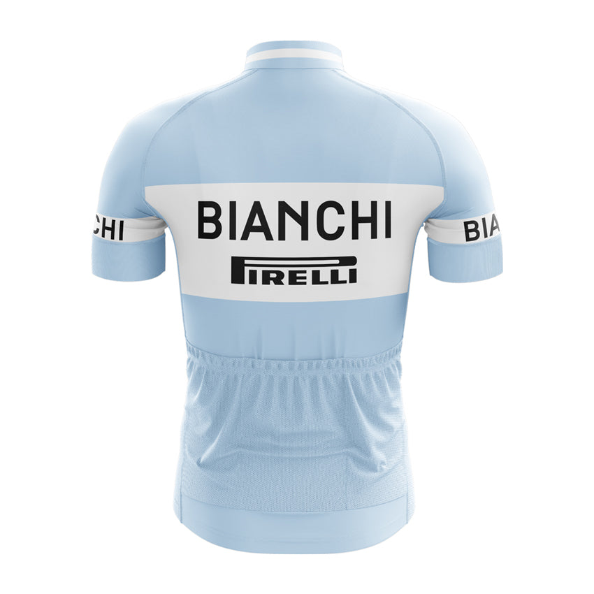 1955 Bianchi Pirelli Retro Cycling Jerseys Coppi