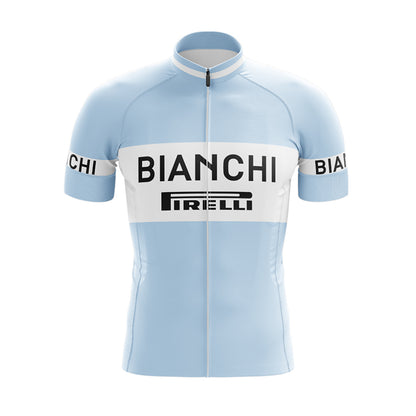 1955 Bianchi Pirelli Retro Cycling Jerseys Coppi