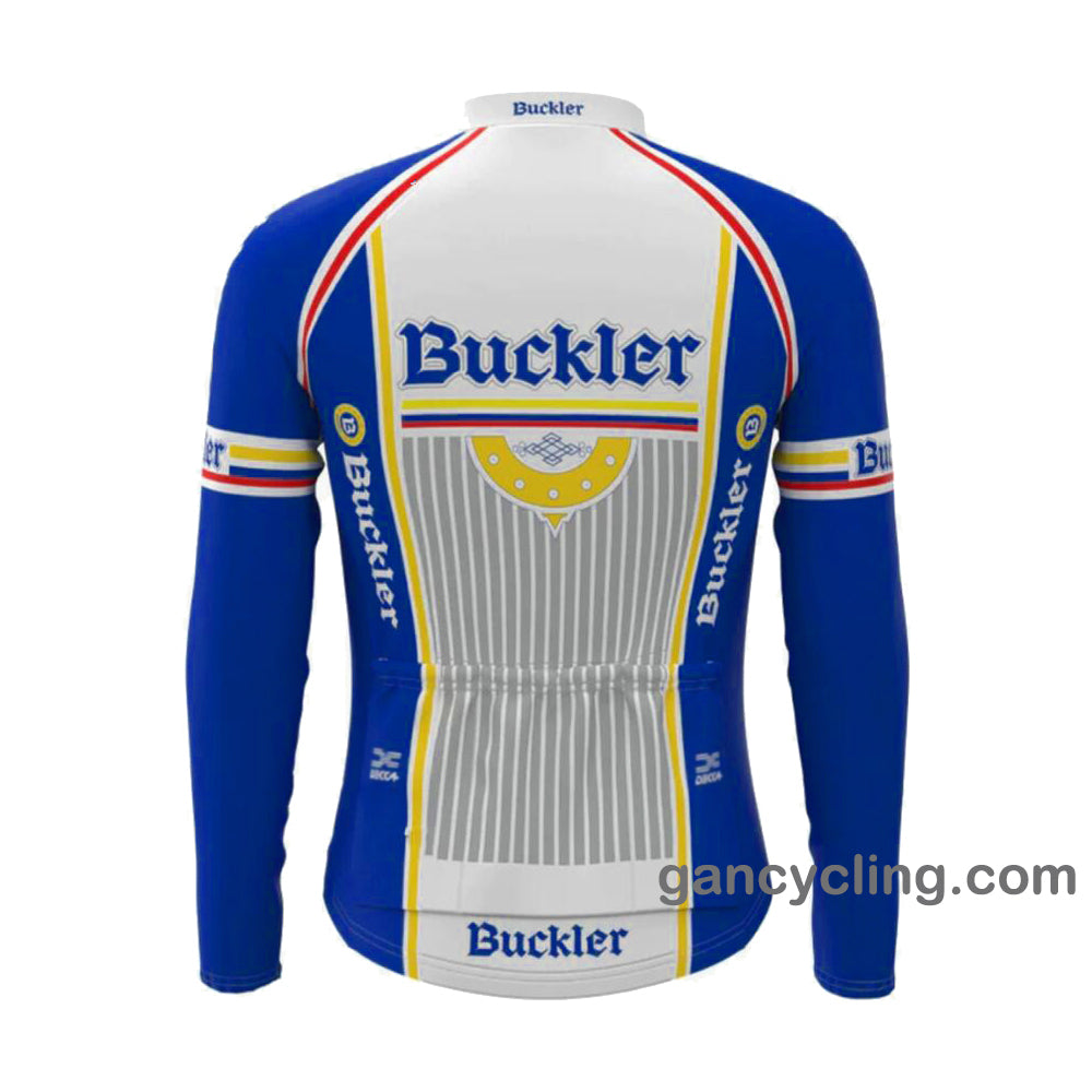 Maillot ciclista retro de manga larga Dutch Buckler