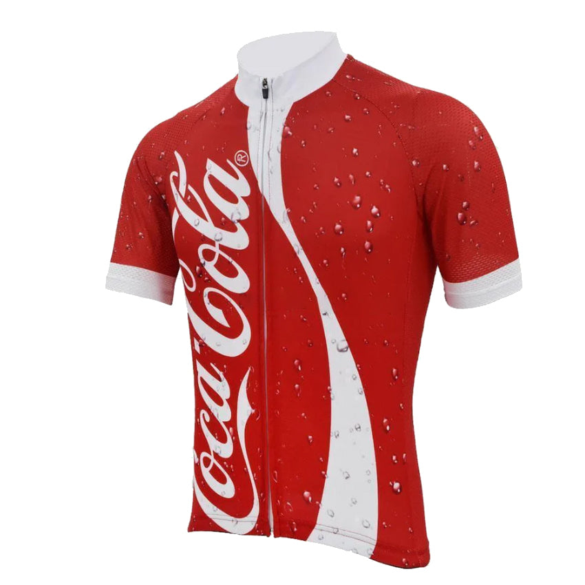 Maillot de cyclisme à manches courtes Cola Red