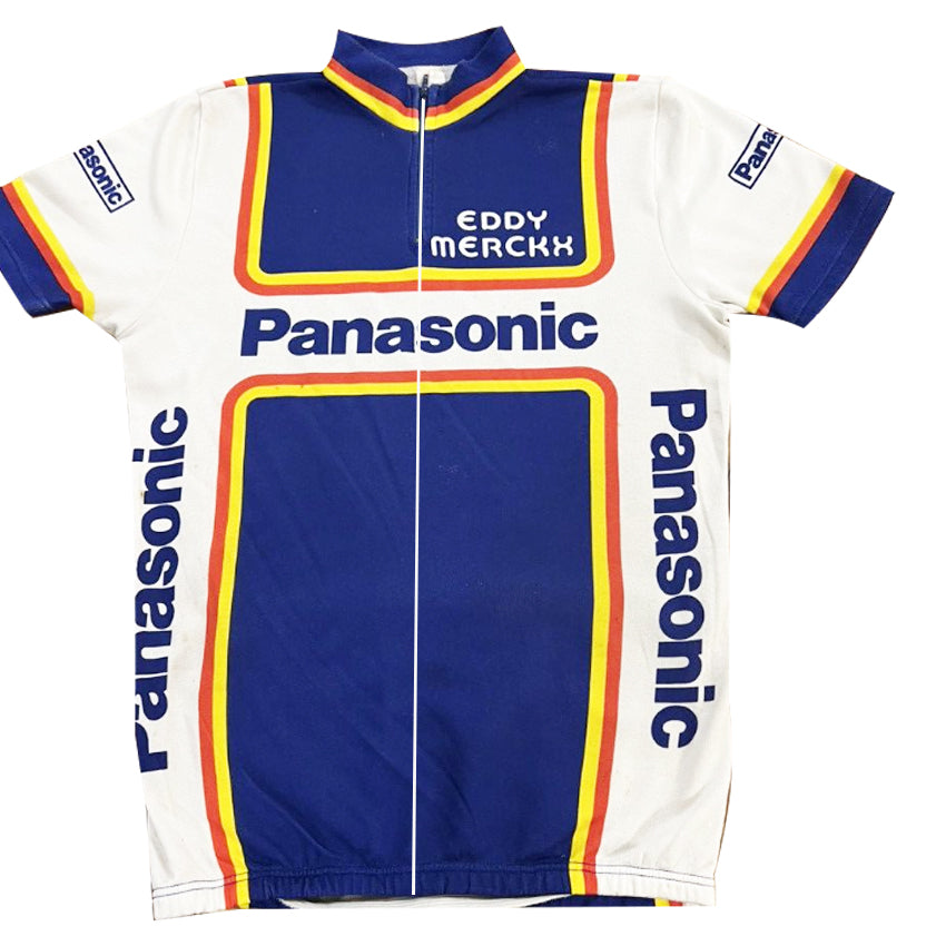 Maillot ciclista retro Panasonic de Eddy Merckx