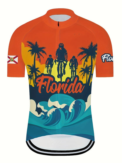 Florida Ride Bike Men Cycling Jersey