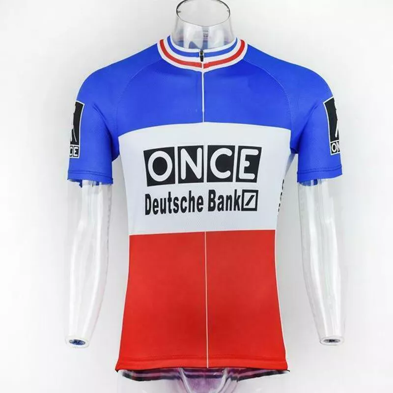 France Once Retro Cycling Jersey