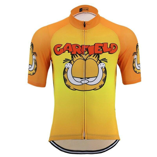 Maillot de cyclisme à l'effigie de Garfield