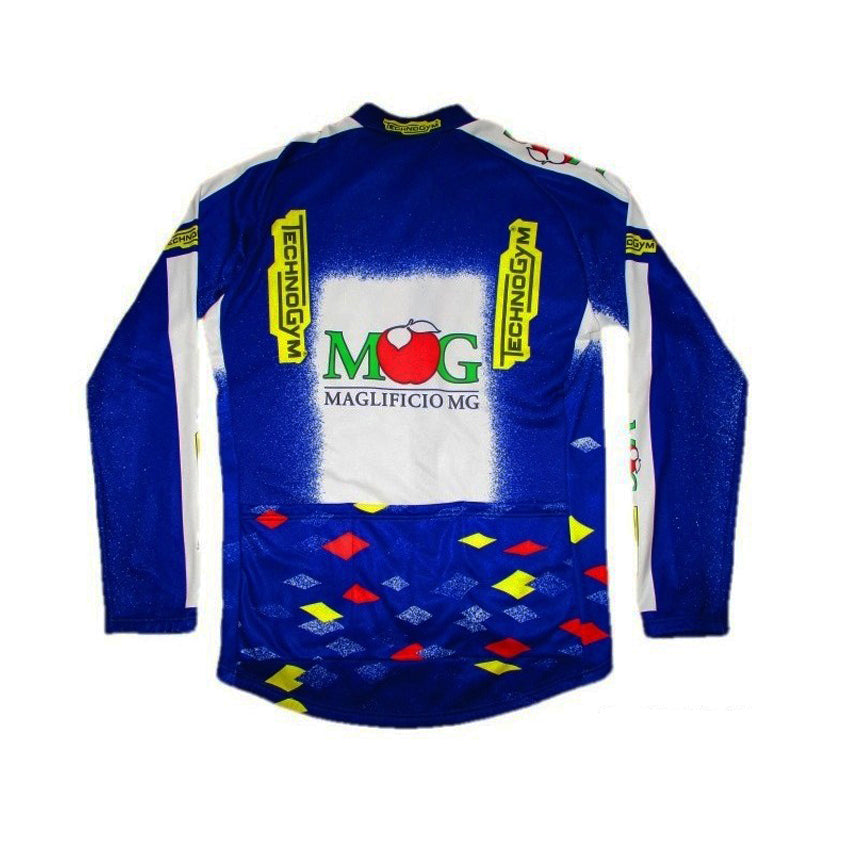 Maillot de ciclismo de manga larga para hombre Mg Maglificio Technogym Retro