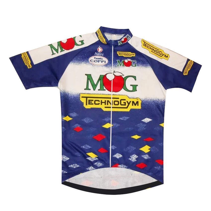 Maillot ciclista hombre Mg Maglificio Technogym Retro