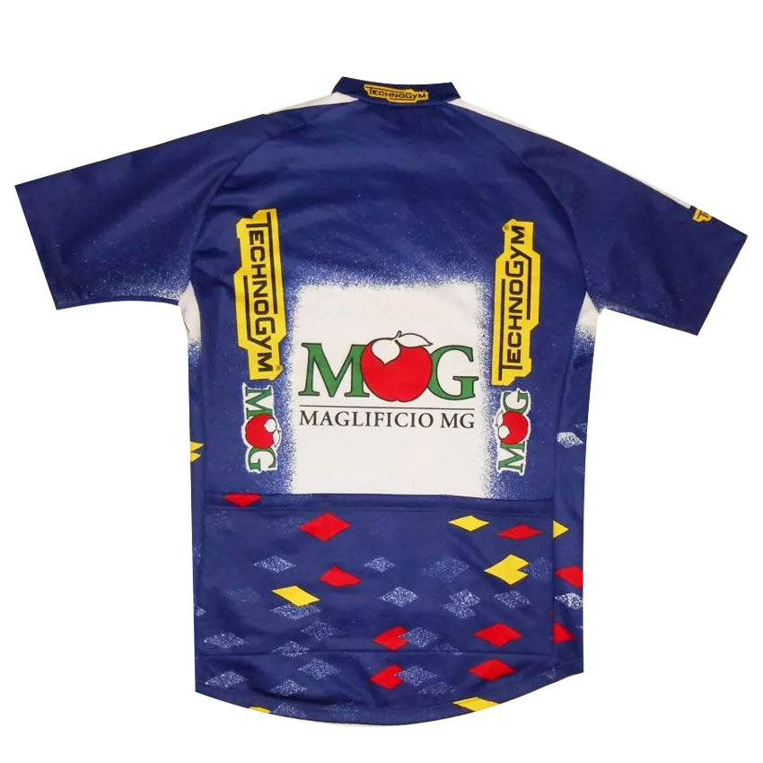 Maillot ciclista hombre Mg Maglificio Technogym Retro