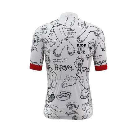 Maillot ciclista retro de Popeye