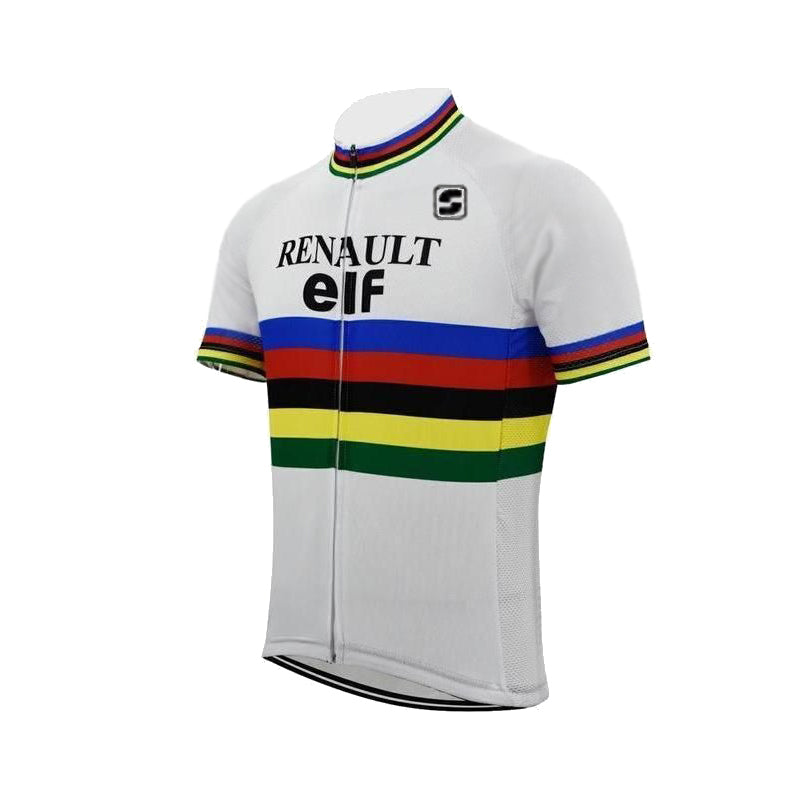 Maillot de cyclisme Renault elf champion du monde 1983