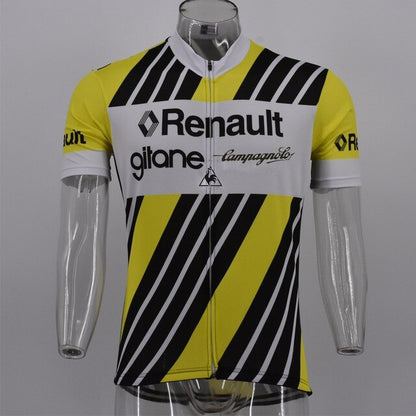 Maillot ciclista retro del campeón mundial de 1981 Bernard Hinault