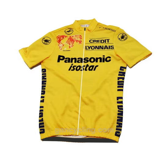 Maillot ciclista retro Panasonic del Tour de Francia