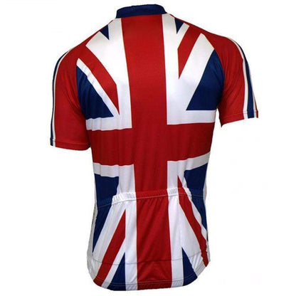 Maillot de cyclisme avec drapeau britannique