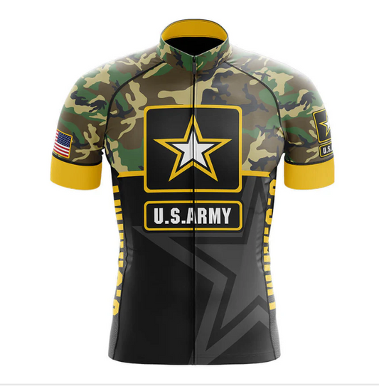 US Army Camouflage Cycling Jersey