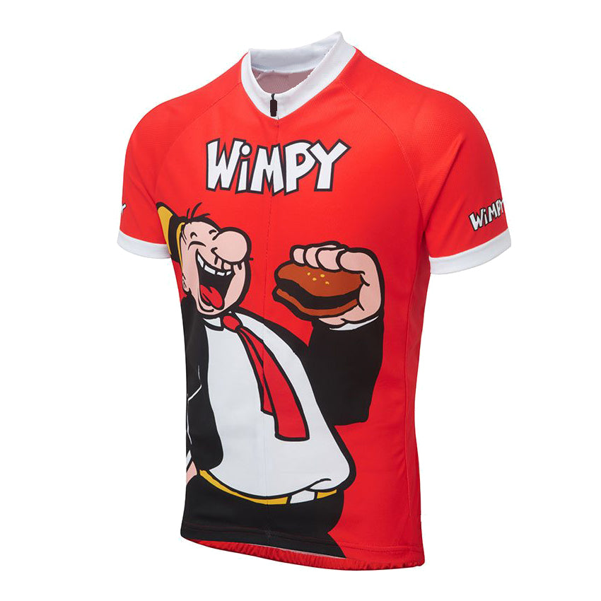 Maillot ciclista rojo Wimpy