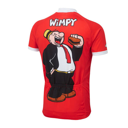 Maillot ciclista rojo Wimpy