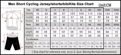 Danish cycling jerseys men/women/kid red short sleeves bike clothes