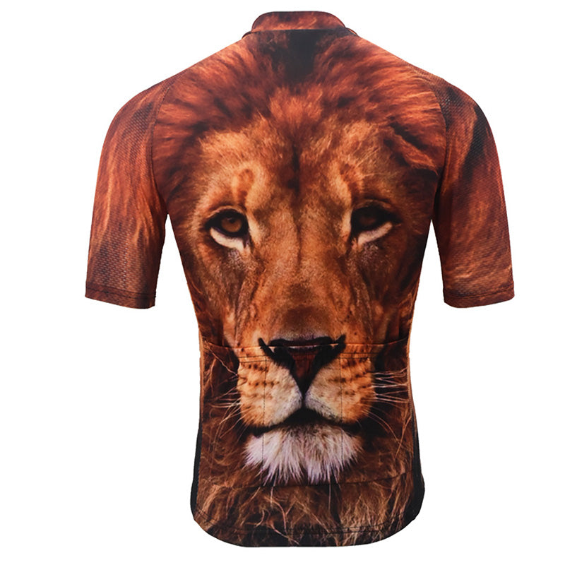 Lion 3d cycling jersey 2020 men short sleeve bike clothing bicycle clothes summer