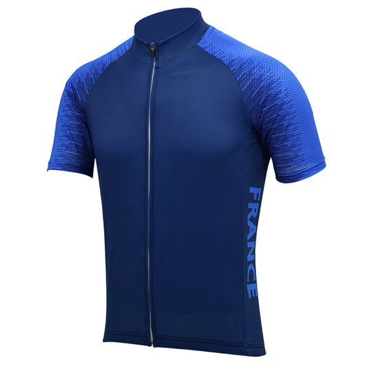 France cycling jersey pro team men short sleeve ride colthing summer breathable