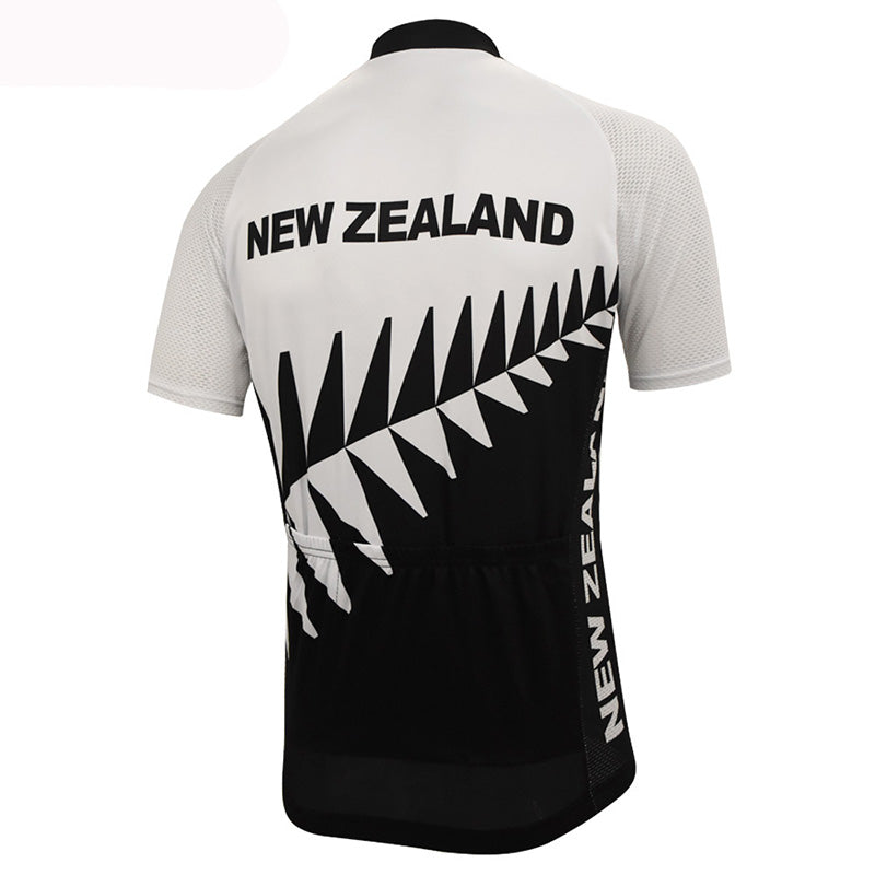 New Zealand cycling jersey pro team men short sleeve summer bicycle clothes