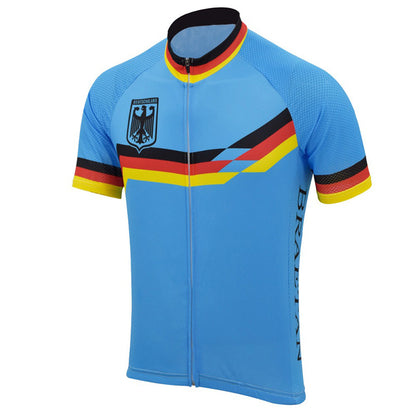 French cycling clothing men's short sleeve cycling jersey