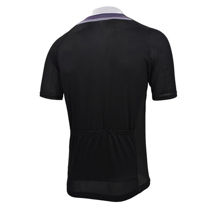 cycling jersey men business suit black short sleeve bike wear clothing summer